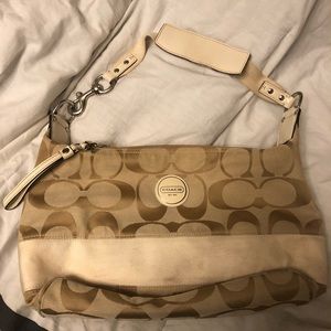 Coach Cream Beige Bag